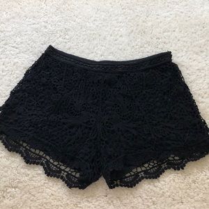 Black shorts !!